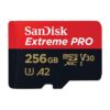 Карта пам’яті miсroSDXC 256GB SanDisk Extreme PRO з SD-адаптером class 10 UHS-I U3 V30