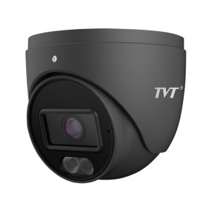 IP-відеокамера 6Mp TVT TD-9564S4-C (D/PE/AW2) Black f=2.8mm, ІЧ+LED-підсвічування, з мікрофоном