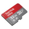 Карта пам'яті microSDHC 32GB SanDisk Ultra Memory Card з SD-адаптером A1 UHS-I Class 10 FullHD