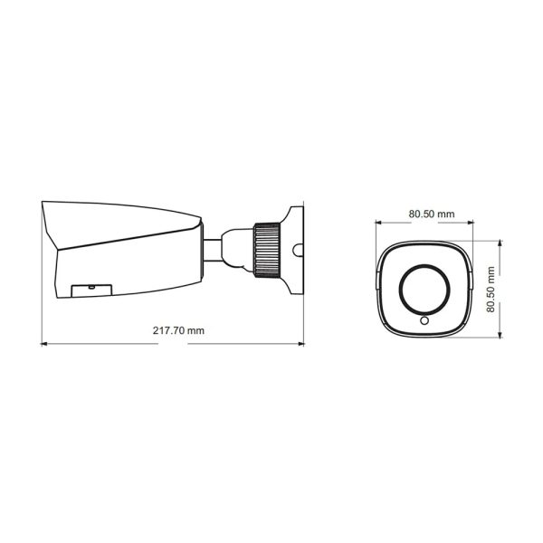 IP-відеокамера 4Mp TVT TD-9442S3 (D/PE/AR3) White f=2.8mm