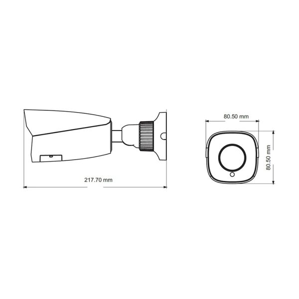 IP-відеокамера 4Mp TVT TD-9442S3 (D/AZ/PE/AR3) White f=2.8-12mm