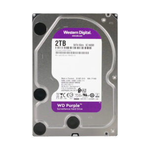 Жорсткий диск Western Digital Purple 2TB 64MB WD20EJRX